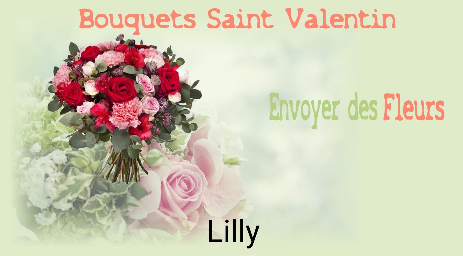 Roses de Saint-Valentin livrées à Lilly